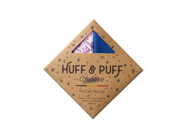 Huff & Puff - Zakdoeken Straatletters