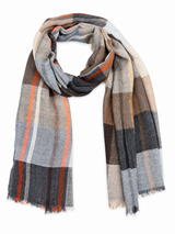 Heren sjaal 100% wol – trend Herfst/Winter 2026 - Premiumkwaliteit