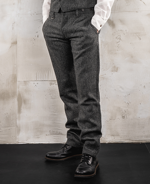 Pike Brothers - Broek '1923 Buccanoy Pant Dundee Grey'