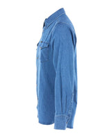 Pike Brothers - Hemd '1952 Rider Shirt Denim Faded'