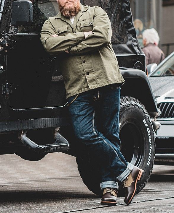 Pike Brothers - Hemd 'OG-107 Shirt Olive'