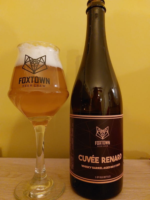 Cuvée Renard met bijhorend glas