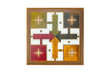 Vintage houten bordspel 'Mens erger je niet'- Mora Play