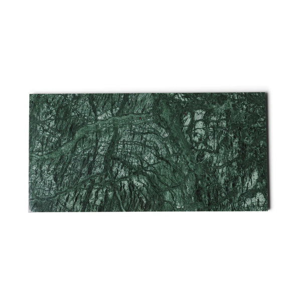 Marmeren dienblad groen rechthoekig- verschillende maten