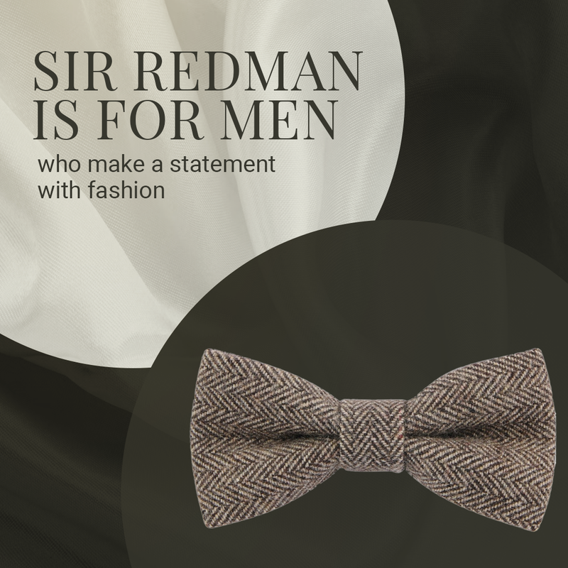 Sir Redman Bow Tie - Brown