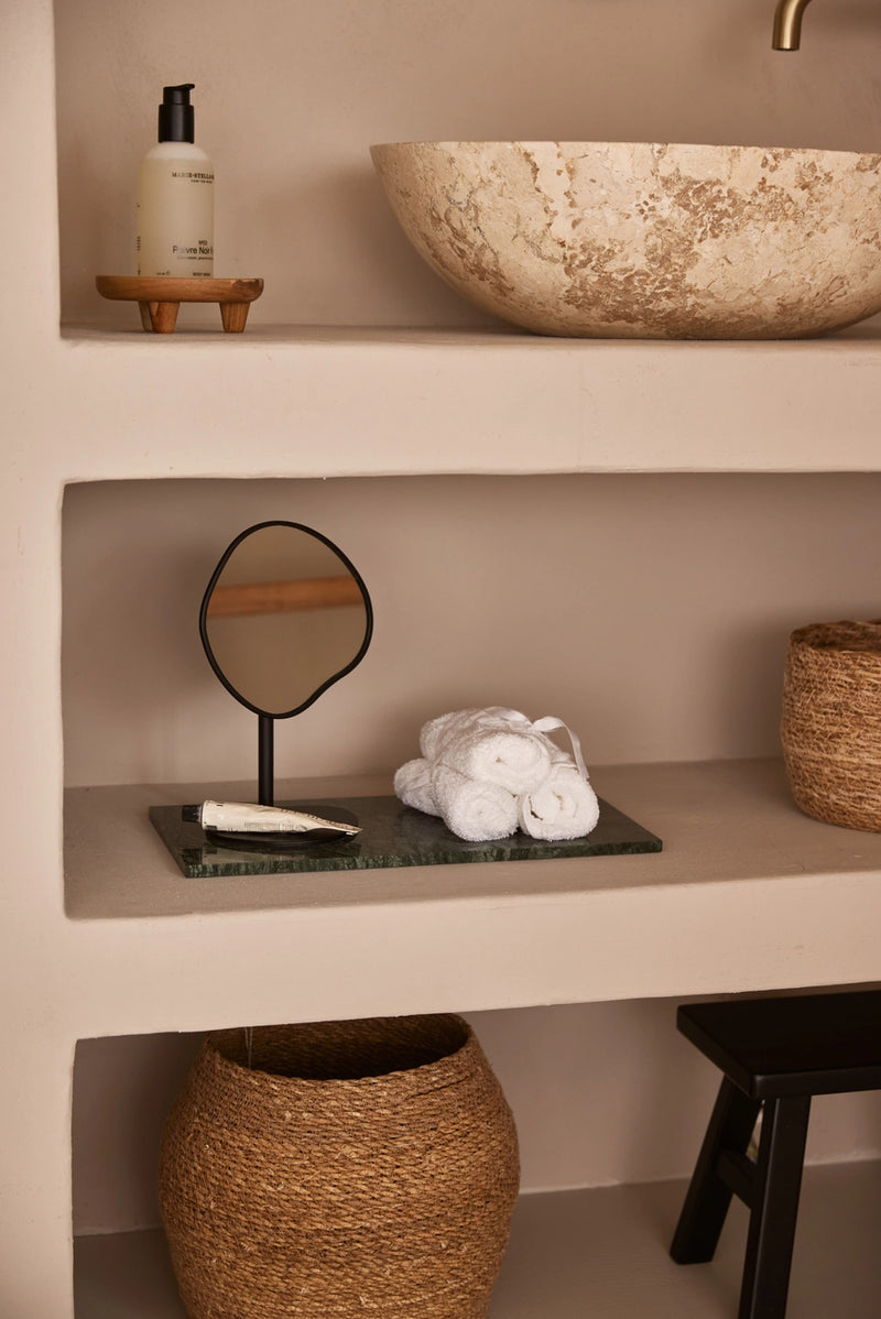 Marmeren dienblad groen rechthoekig- verschillende maten