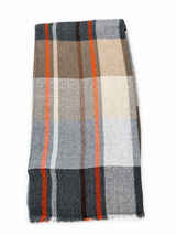 Heren sjaal 100% wol – trend Herfst/Winter 2026 - Premiumkwaliteit