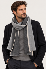 Herensjaal Signature – 100% wol – 70 × 180 cm – 2026