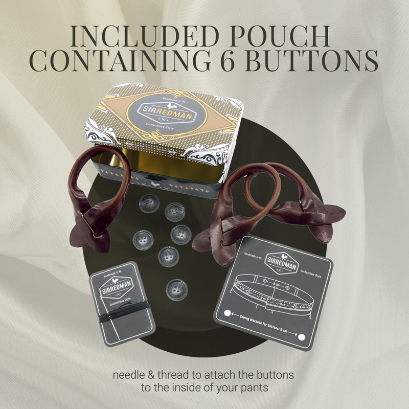 Sir Redman Braces - Y-Model - Green