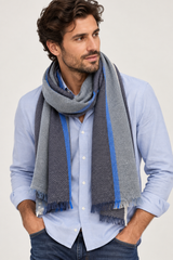 Herensjaal Signature – 100% wol – 70 × 180 cm – 2026