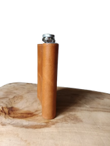 Heupfles bekleed met leer