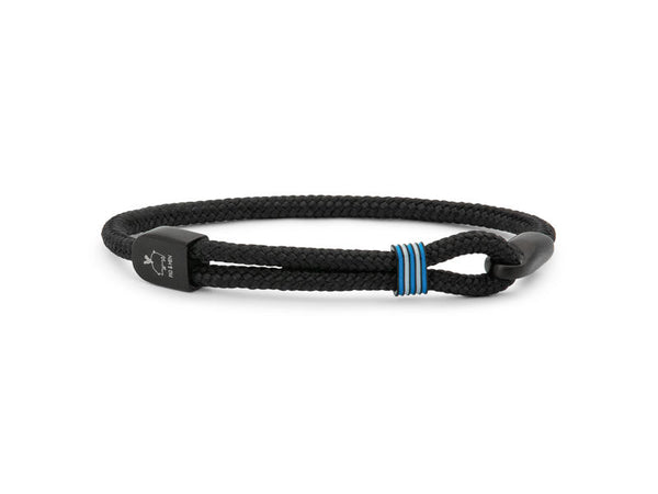 Pig&Hen - Armband 'Captain Carl' - Black & Black