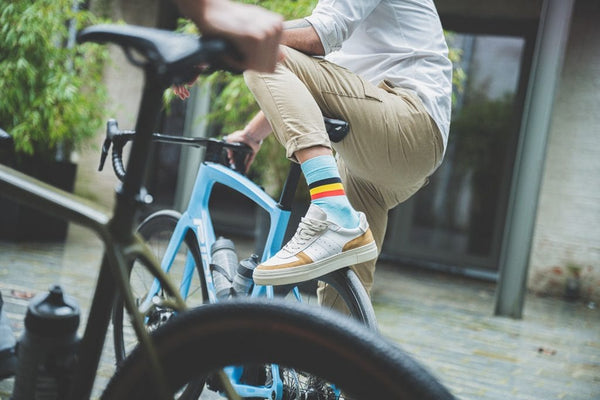 The Vandal - Socks "Belgian Cycling Blue"