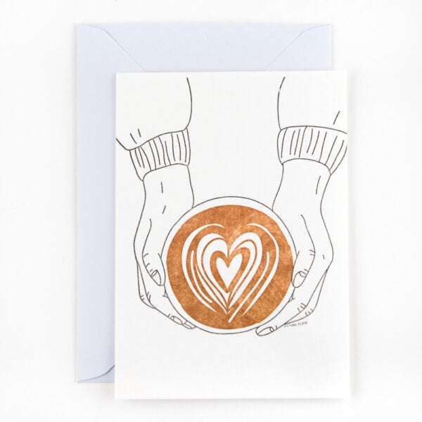 Studio Flash - Postkaart 'CoffeeLove'