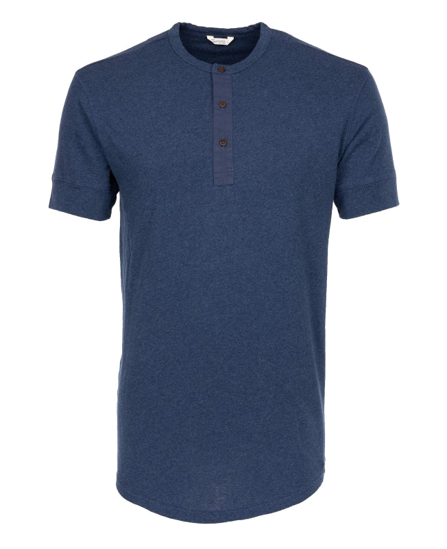 Pike Brothers - Shirt 'Henley Blue'