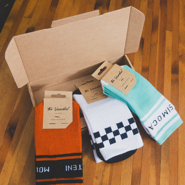 The Vandal - Sokken cadeaubox 'Retro'