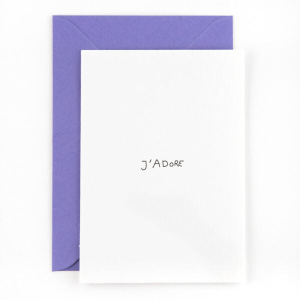 Studio Flash - Postkaarten 'J'adore'