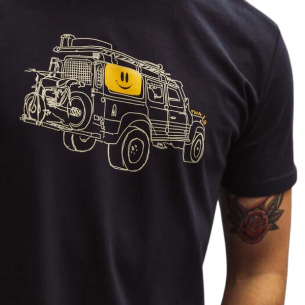 Fika&Co - Shirt 'Smiley Off-Road'