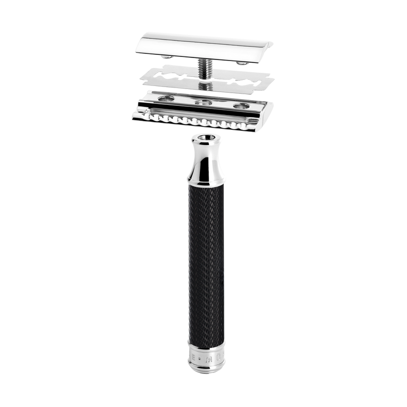 Mühle - Shaving set "Traditional" black metal