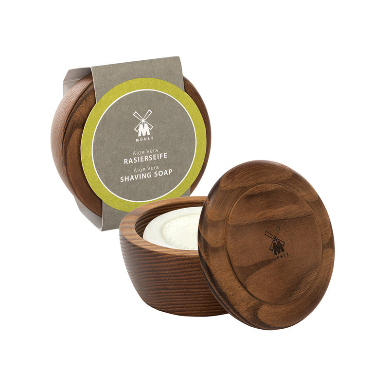 Mühle - Wooden shaving bowl with shaving soap
