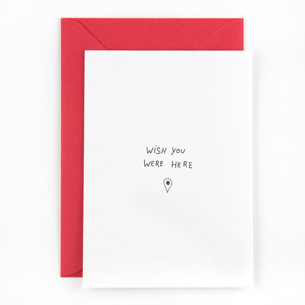 Studio Flash - Postkaart 'Wish you were here'