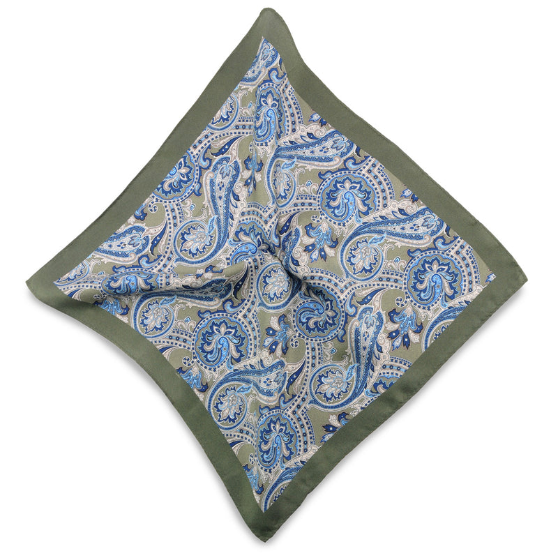 Sir Redman - Pocket Square - Paul Paisley