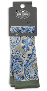 Sir Redman - Pocket Square - Paul Paisley