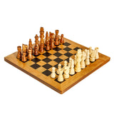 Artia LTD - Mini schaakbord in kistje