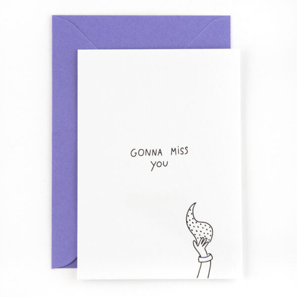 Studio Flash - Postkaart 'Gonna Miss You'