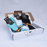 The Vandal - Gift Box Socks "Belgian Cycling"