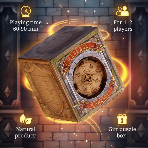 Cluebox - escaperoomgame Het geheim van Camelot