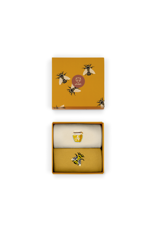 A-dam - Sokken 2-pack Bees 'n Honey