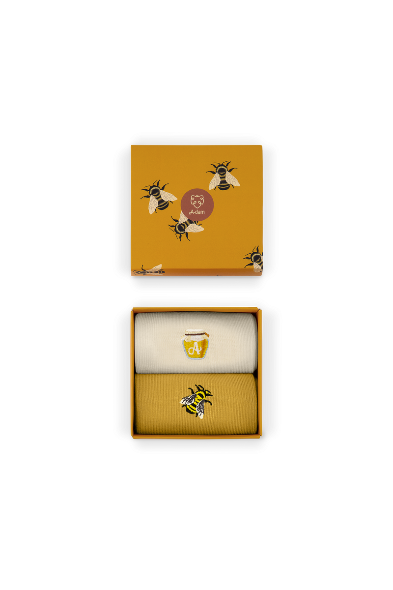 A-dam - Sokken 2-pack Bees 'n Honey