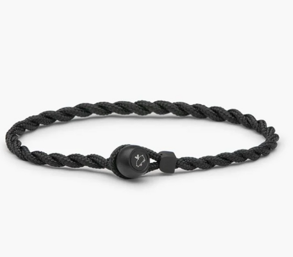 Pig&Hen - Armband 'Easy Ed' - Black & Black