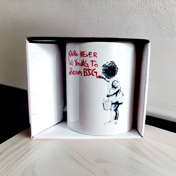 Banksy - Ceramic Mug 325ml