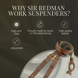 Sir Redman Braces Y-Model - Brown