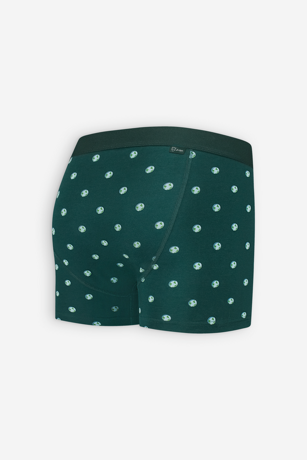A-dam - Boxershort 'Green Dotted Earth'