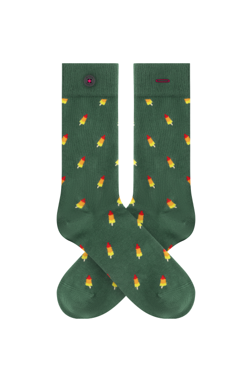 A-dam - Sokken 'Green Rockets'