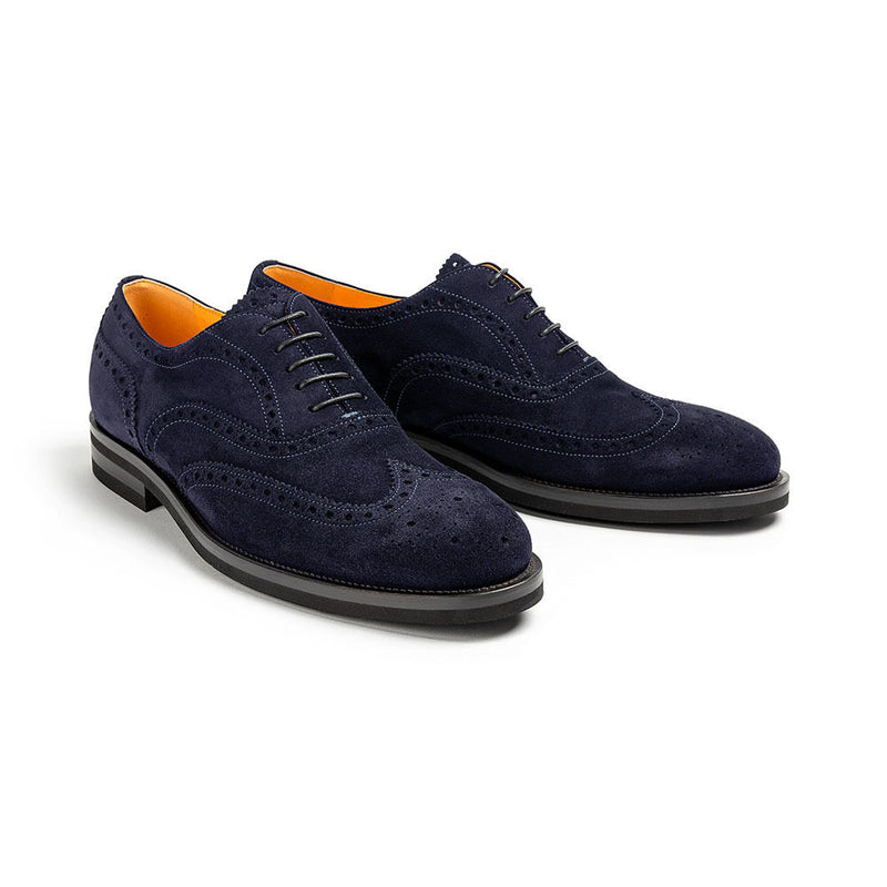 Maxime Tanghe - Shoes "Julius - Suede Blu"