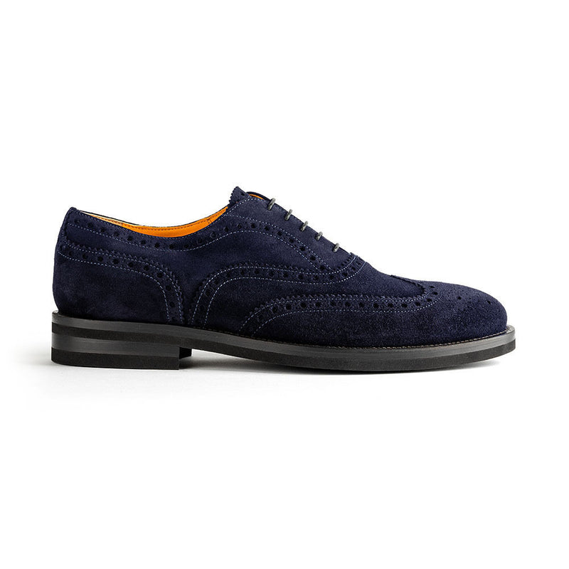 Maxime Tanghe - Shoes "Julius - Suede Blu"
