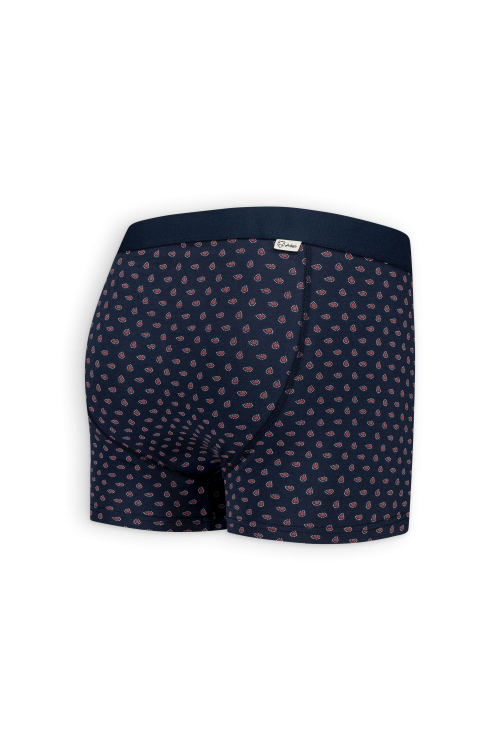 A-dam - Boxershort 'Navy Paisley'