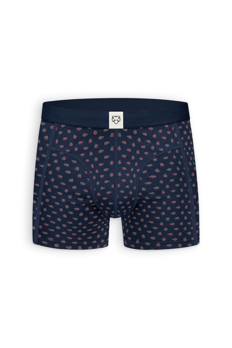 A-dam - Boxershort 'Navy Paisley'