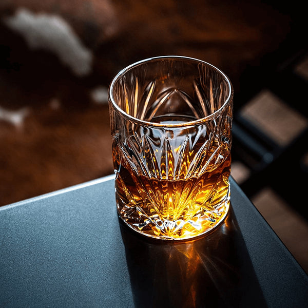 The Connaisseur's Set: cadeauset met 2 palm whiskyglazen en whiskystenen