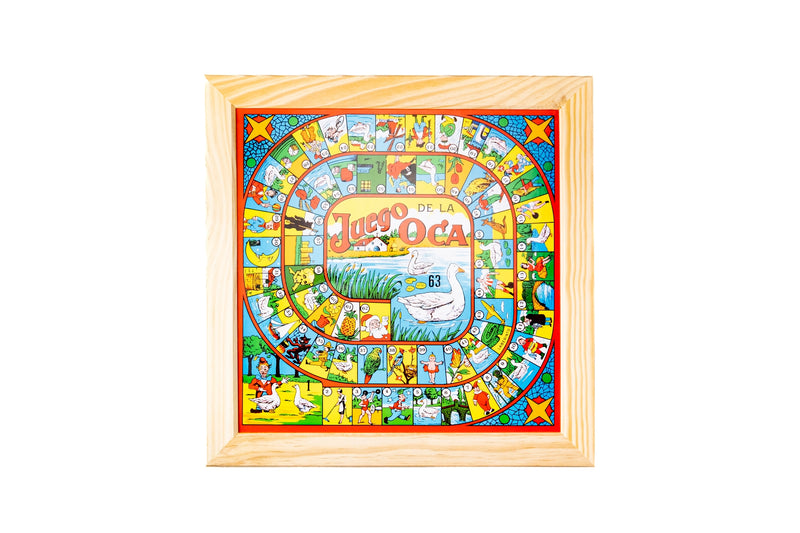 Dubbel bordspel 'Mens erger je niet' en 'Ganzenbord'