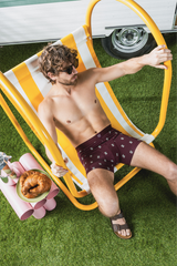 A-dam - Boxershort 'Burgondy Percolator'