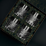 Prestige geschenkset: 4 whiskyglazen uit The Privilege Collection