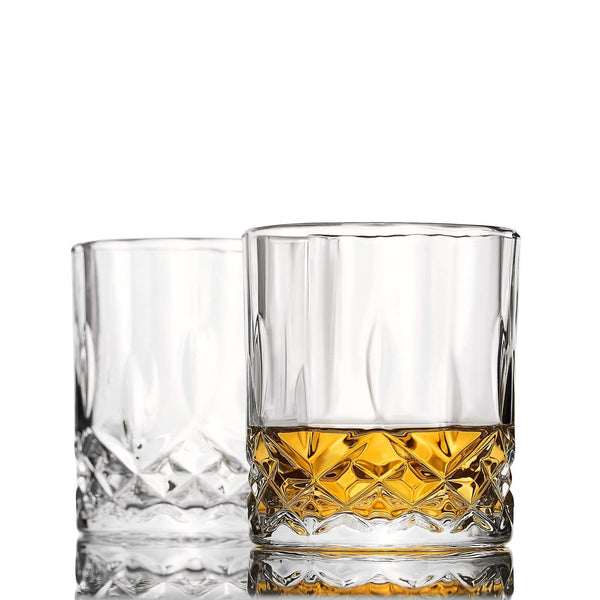 The Connaisseur's Set: cadeauset met 2 signature whiskyglazen en whiskystenen