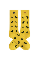A-dam - Sokken 'Yellow Dino'