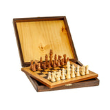 Artia LTD - Mini schaakbord in kistje