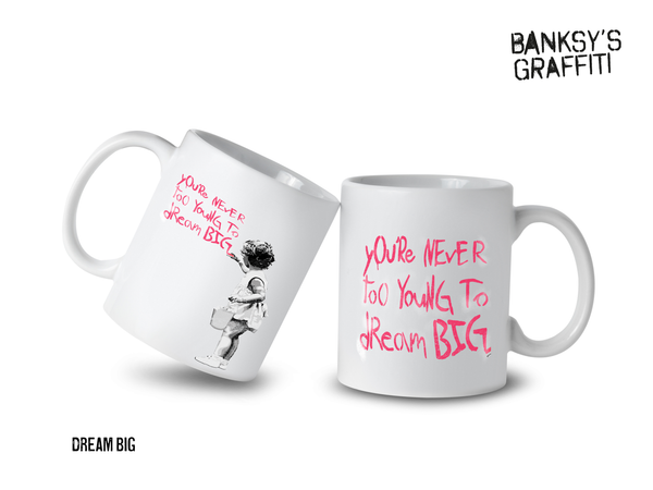 Banksy - Ceramic Mug 325ml